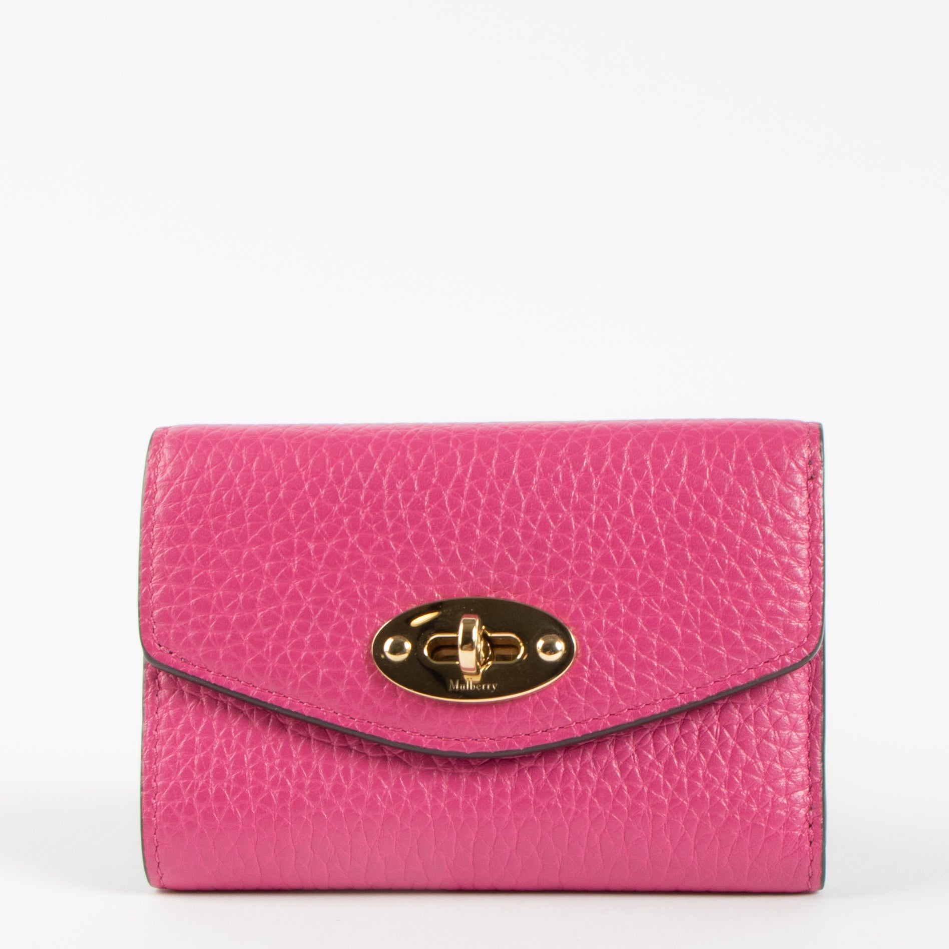 Mulberry Pink Darley Folded Multi-Card Wallet