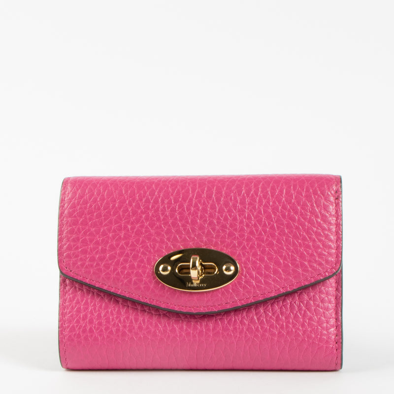 Mulberry Pink Darley Folded Multi-Card Wallet