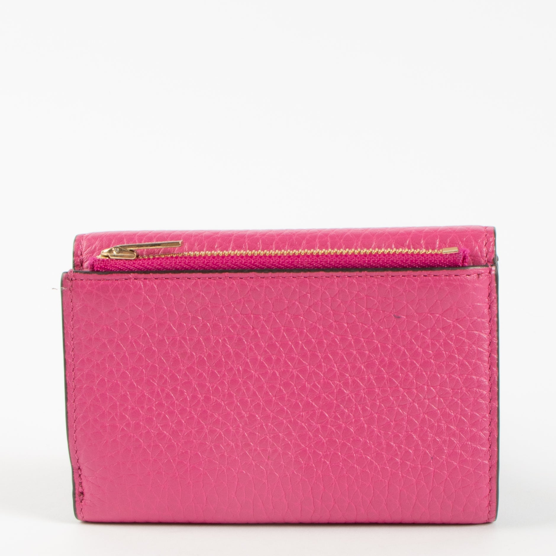 Mulberry Pink Darley Folded Multi-Card Wallet