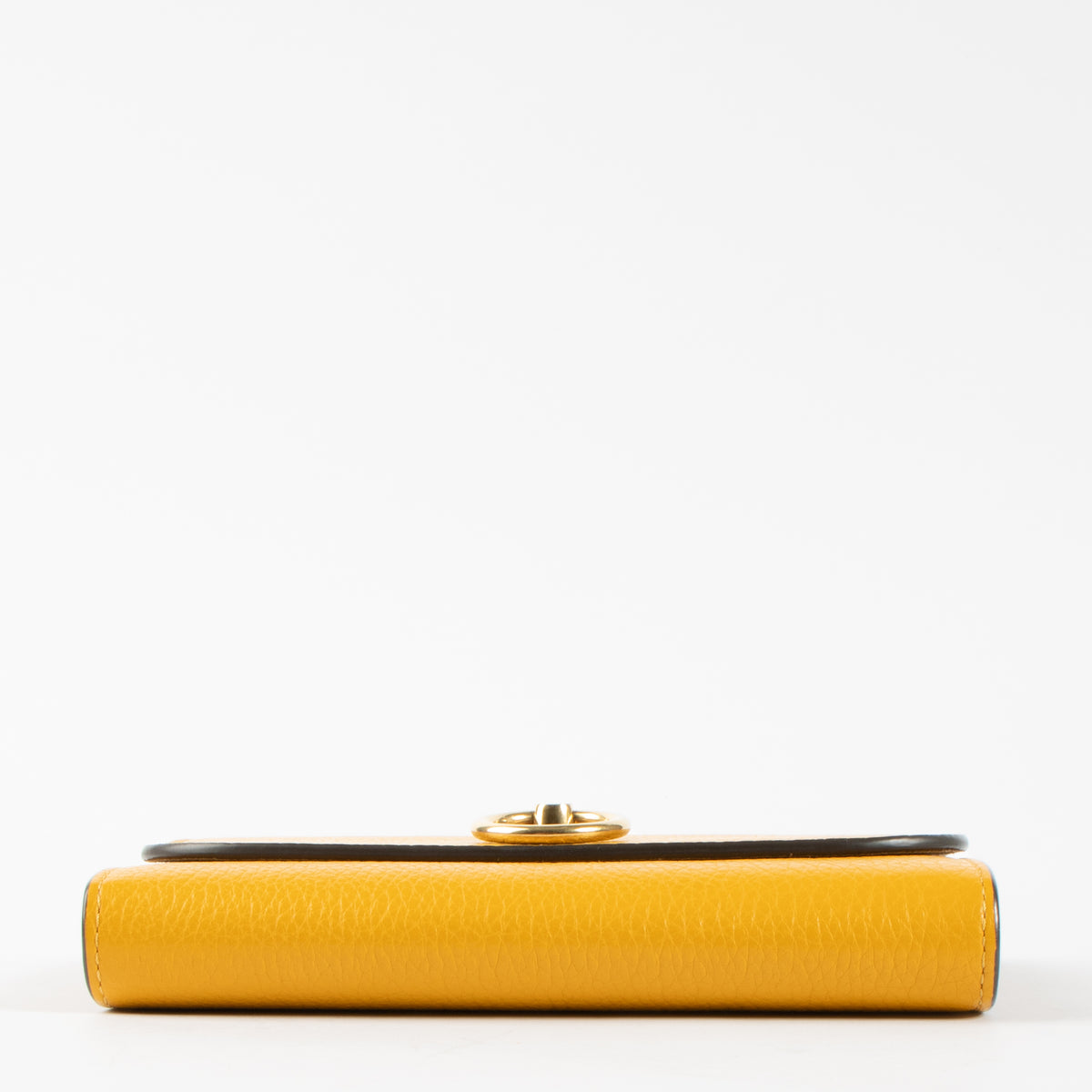 Mulberry Yellow Amberley Medium Wallet