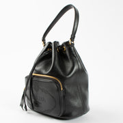 Shop the 100% authentic Prada Black Secchiello Bucket Bag second hand on Labellov.com!