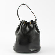 Shop the 100% authentic Prada Black Secchiello Bucket Bag second hand on Labellov.com!