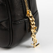 Shop the 100% authentic Saint Laurent Black Lolita Cosmetic Pouch second hand on Labellov.com!