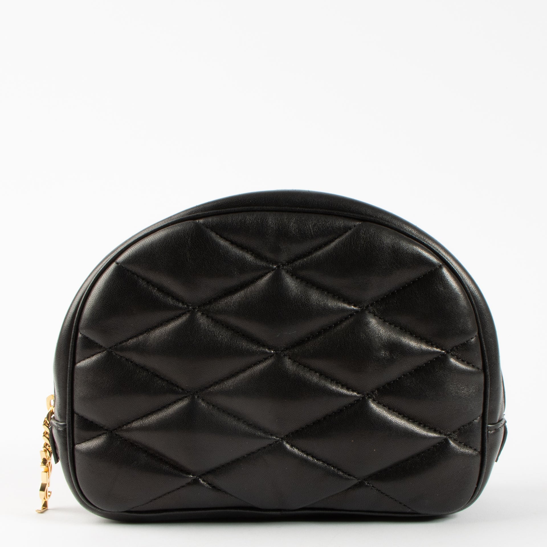 Shop the 100% authentic Saint Laurent Black Lolita Cosmetic Pouch second hand on Labellov.com!