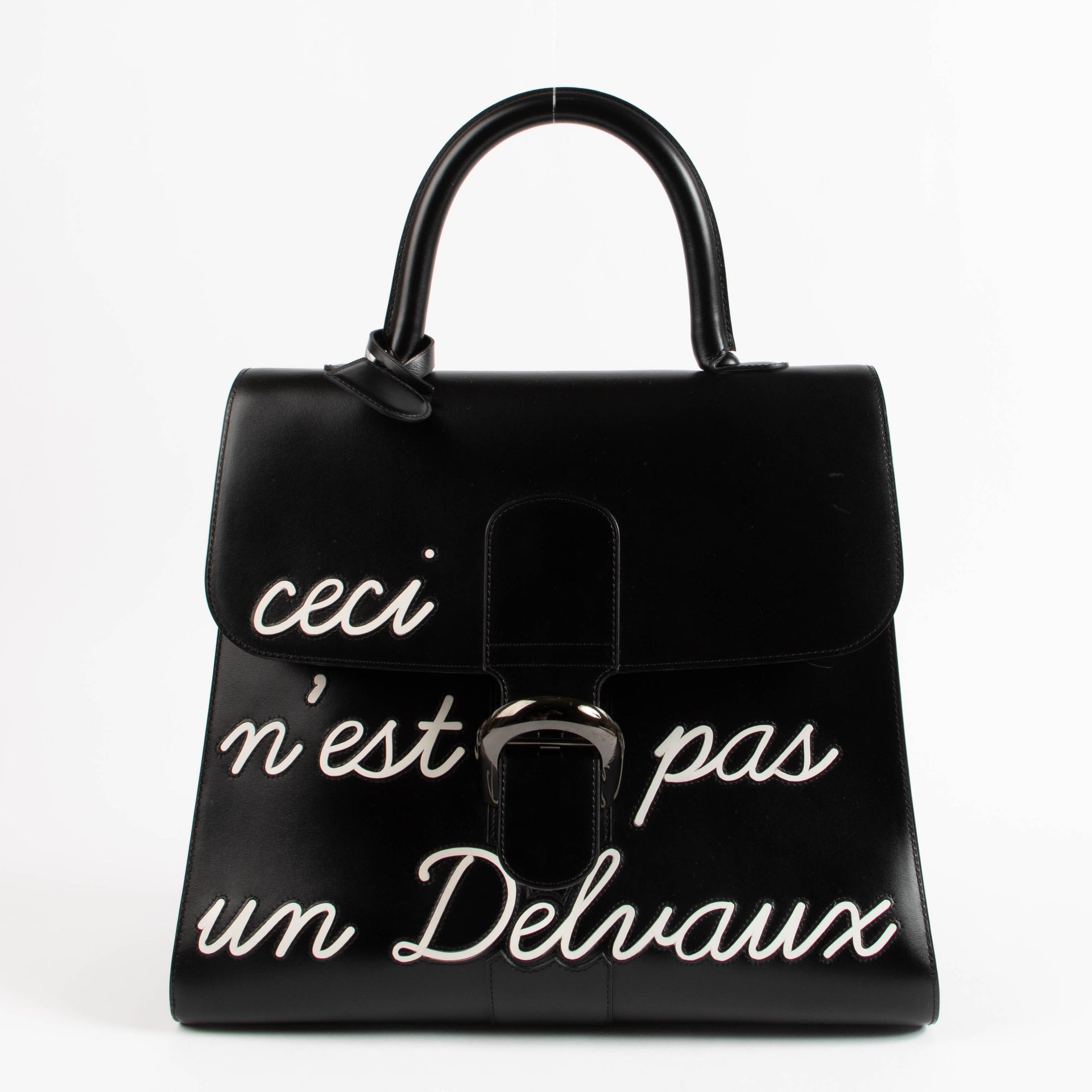 Delvaux Black Box Calf Brillant L'Humour Black Edition