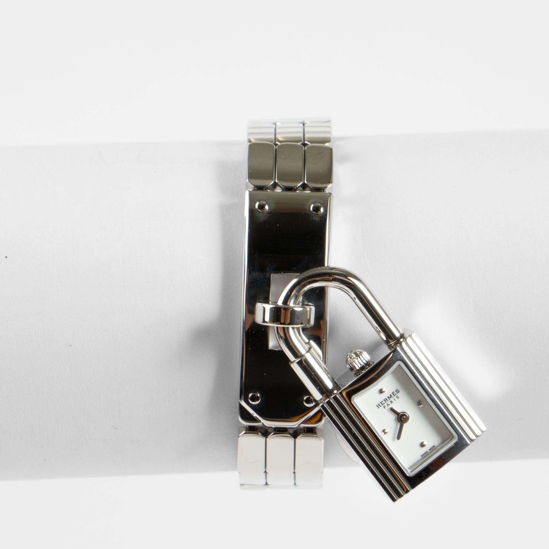 Hermes Steel Kelly Mini Watch