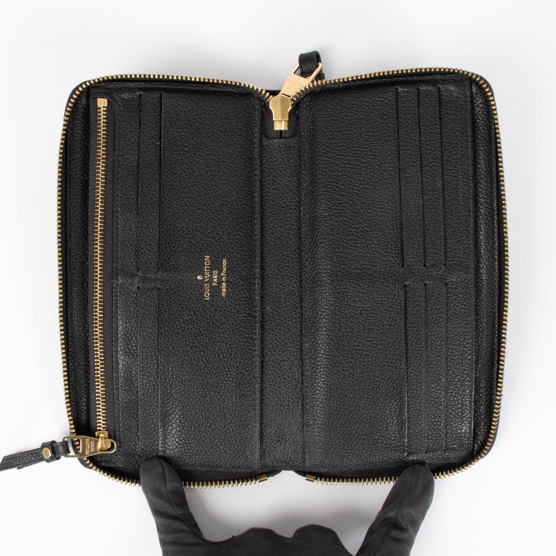 Shop this authentic Louis Vuitton Bleu Infini Monogram Empreinte Secret Wallet pre-loved on Labellov.com 