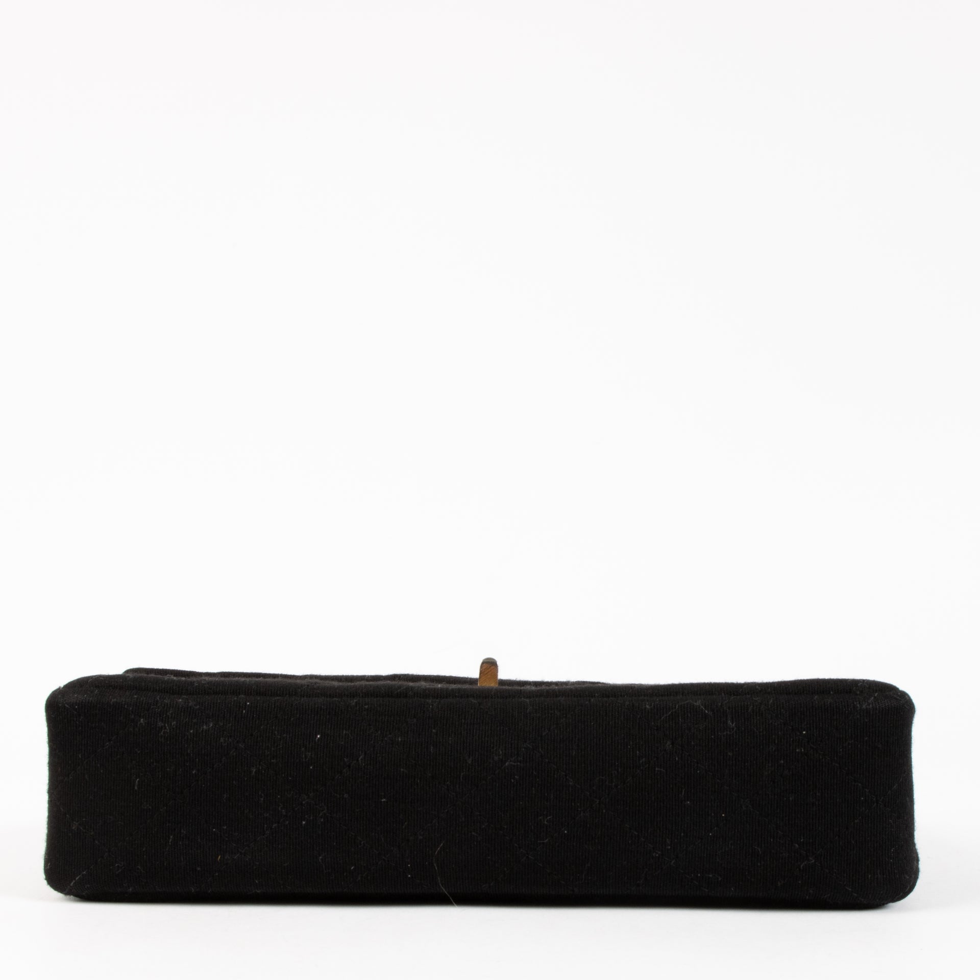 Chanel 1960s Black Jersey Medium 2.55 Bag
