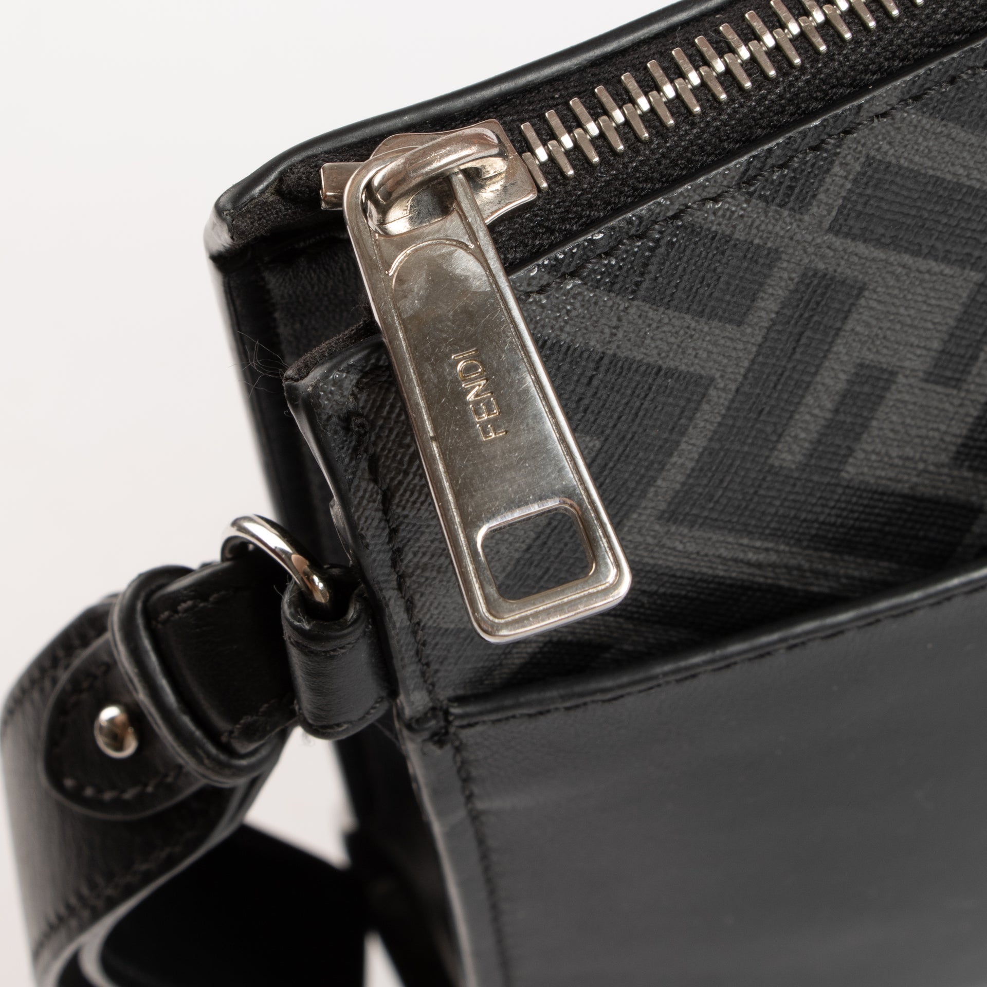 Shop the authentic Fendi Black FF Squared Clutch on Labellov.com !