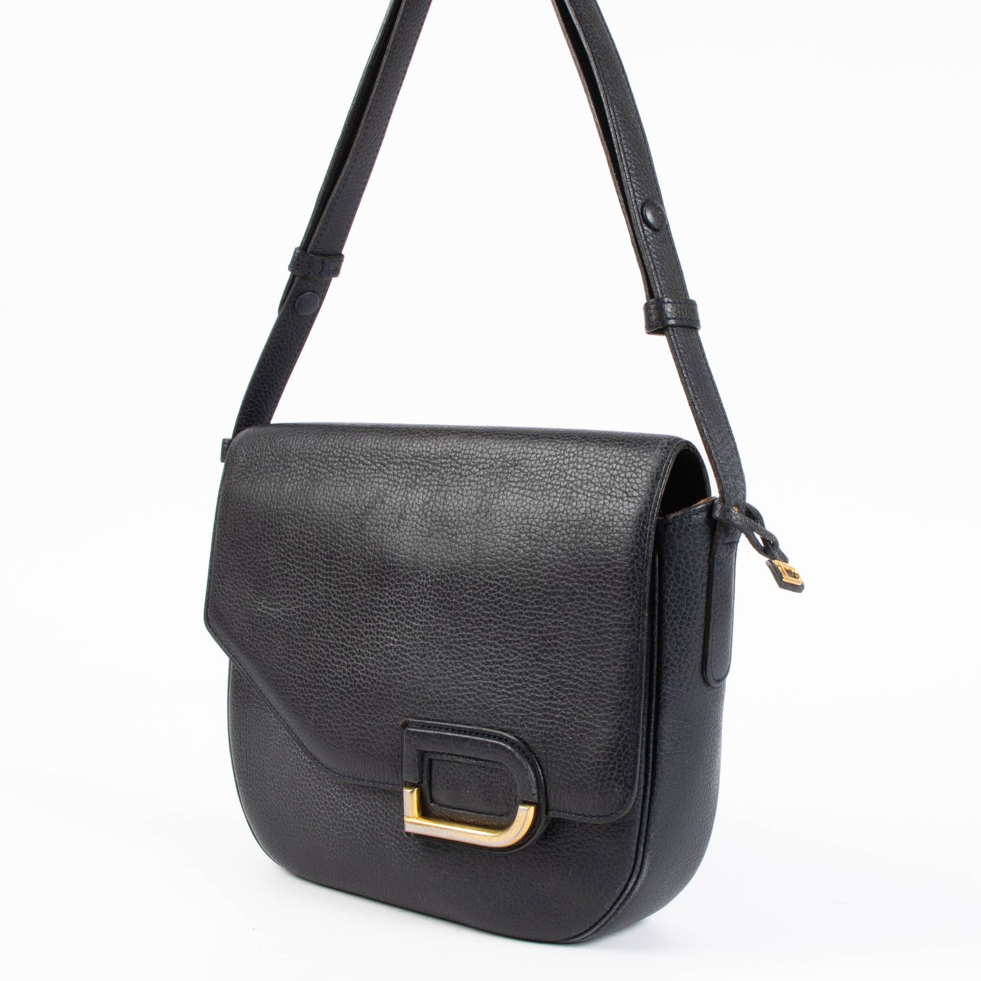 Delvaux Blue Diva Shoulder bag