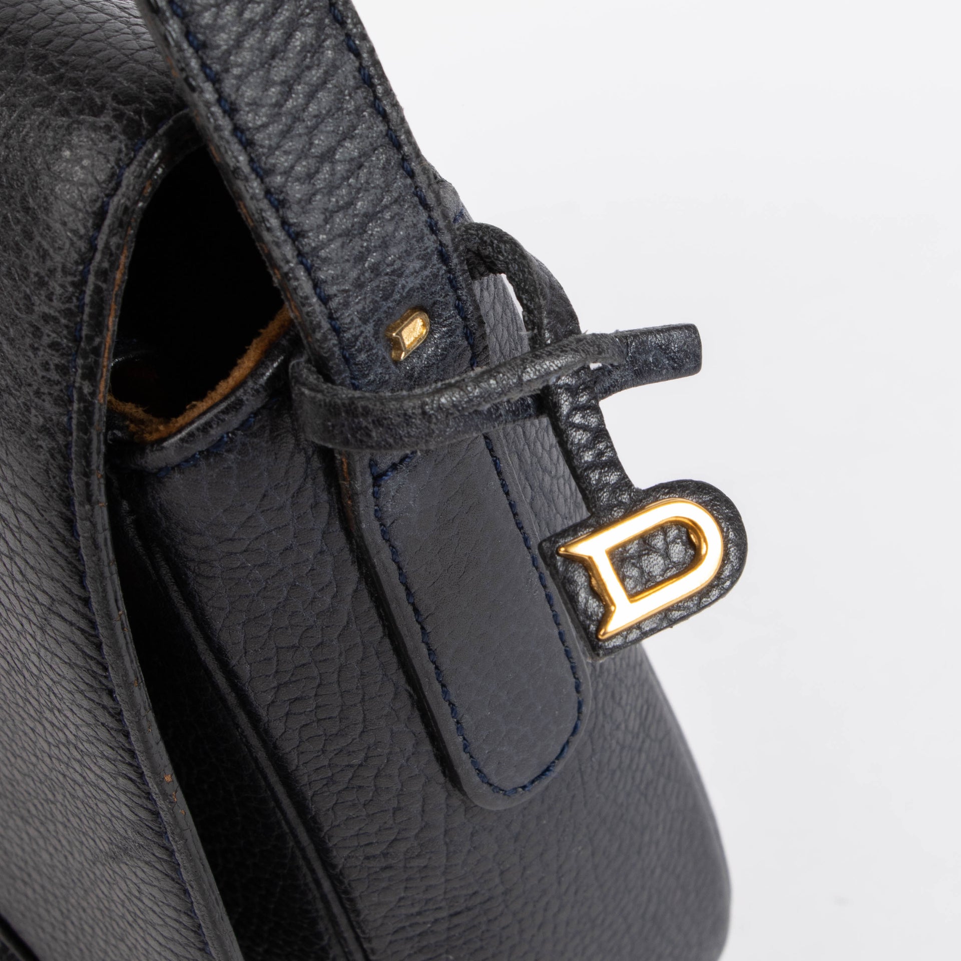 Delvaux Blue Diva Shoulder bag