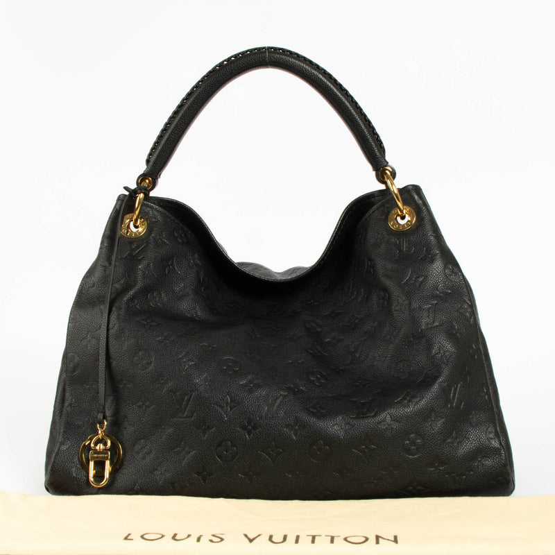 Louis Vuitton Black Monogram Empreinte Artsy MM Bag