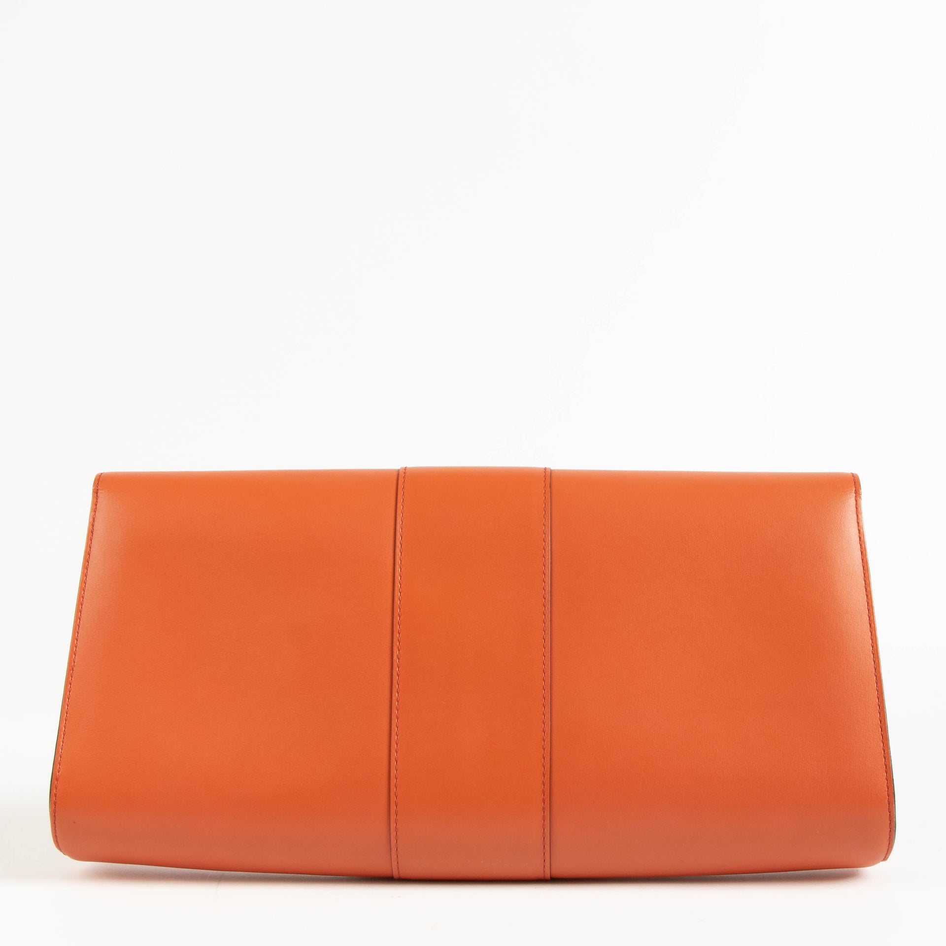 Delvaux Sunset Box Calf Pochette Brillant Clutch