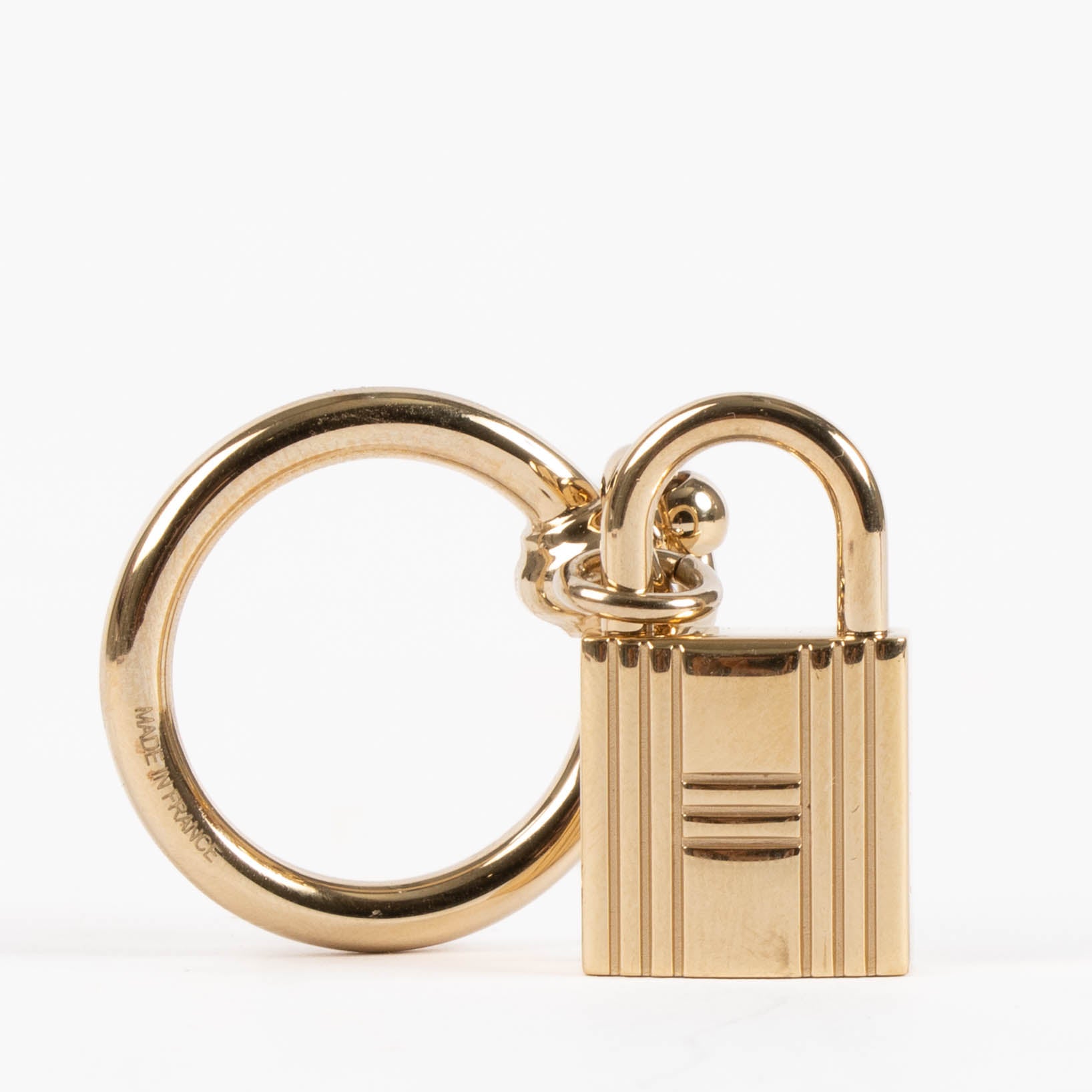 Hermes Gold Cadena Scarf Pendant Charm