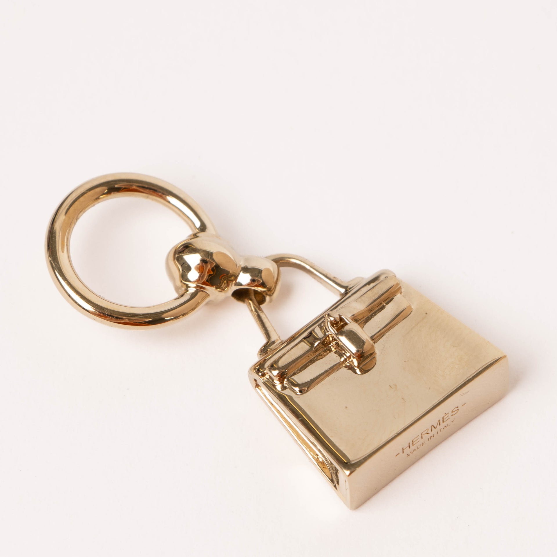 Hermès Permabrass Mini Kelly Twilly Ring/Necklace Pendant