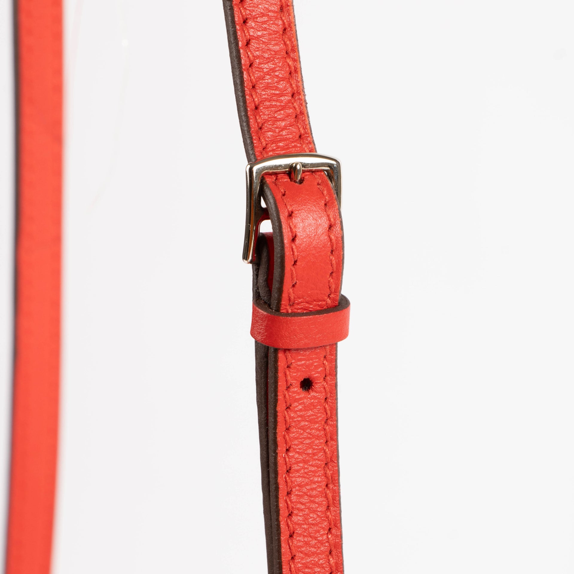 Hermes Clic H 21 Rouge Piment Evercolor GHW Bag