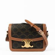 Shop this authentic Celine Triomphe Canvas Triomphe Teen Bag pre-loved on Labellov.com 