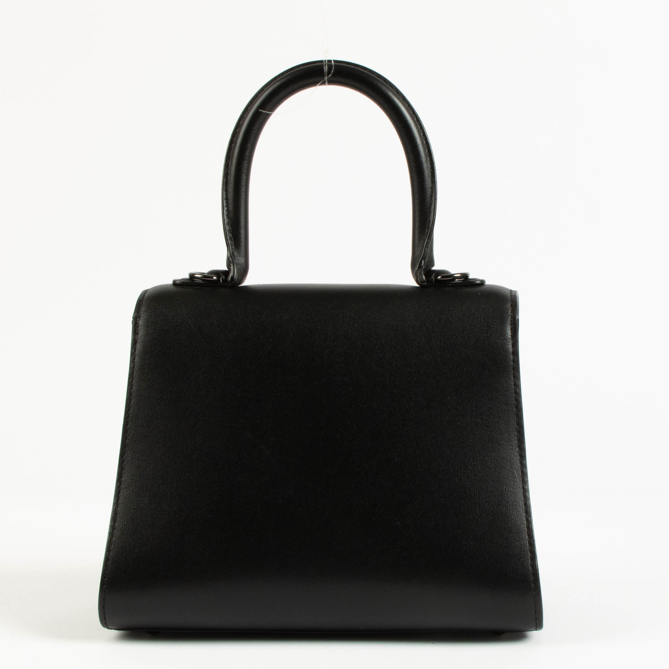 Delvaux All Black Box Calf Brillant Mini Bag – Labellov