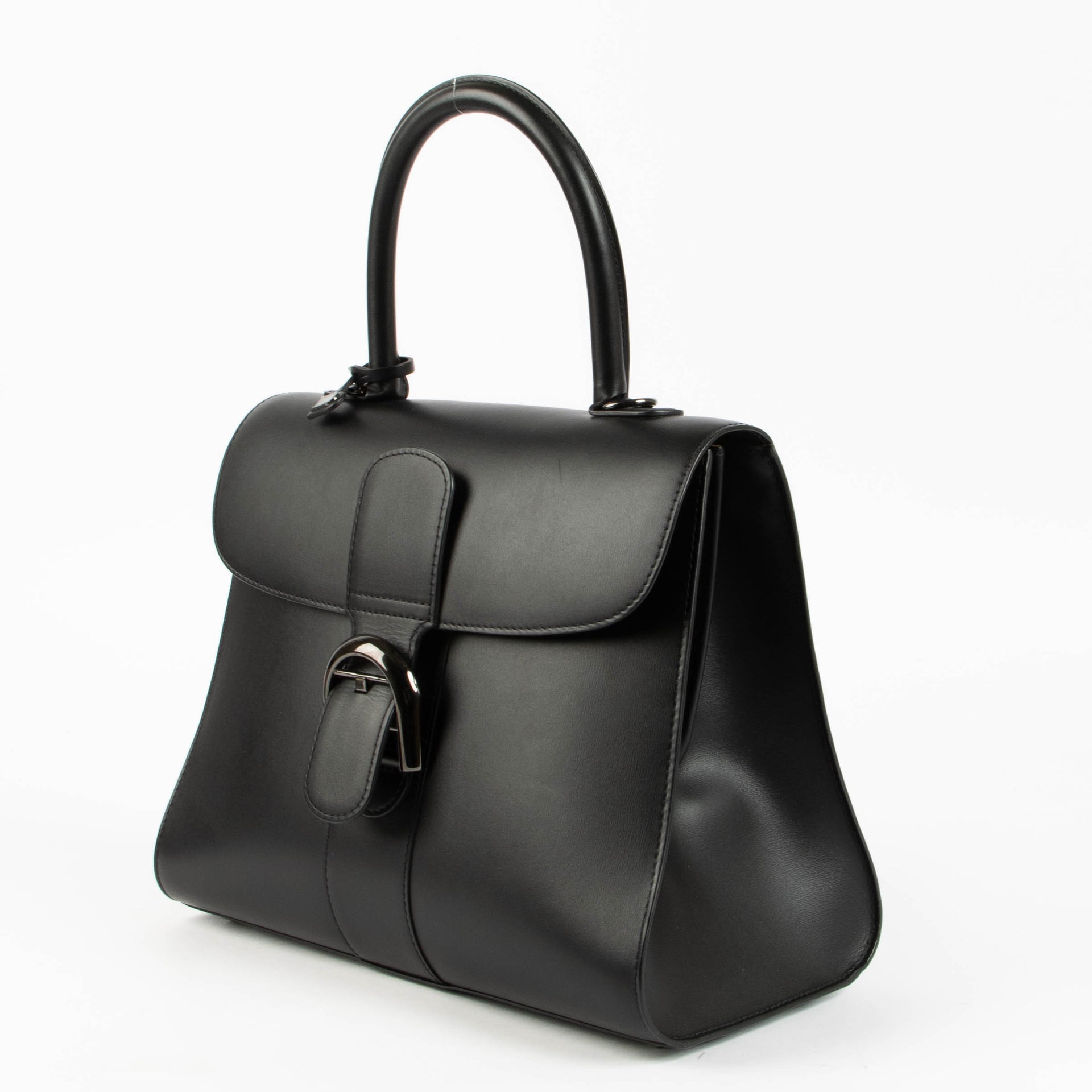 Delvaux So Black Box Calf Brillant MM