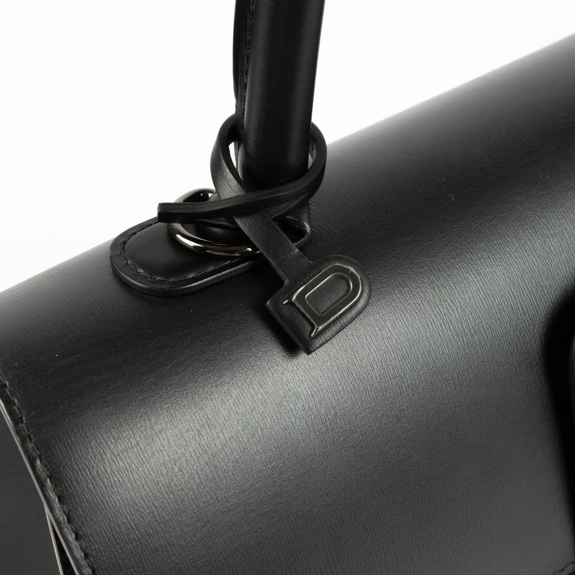 Delvaux So Black Box Calf Brillant MM
