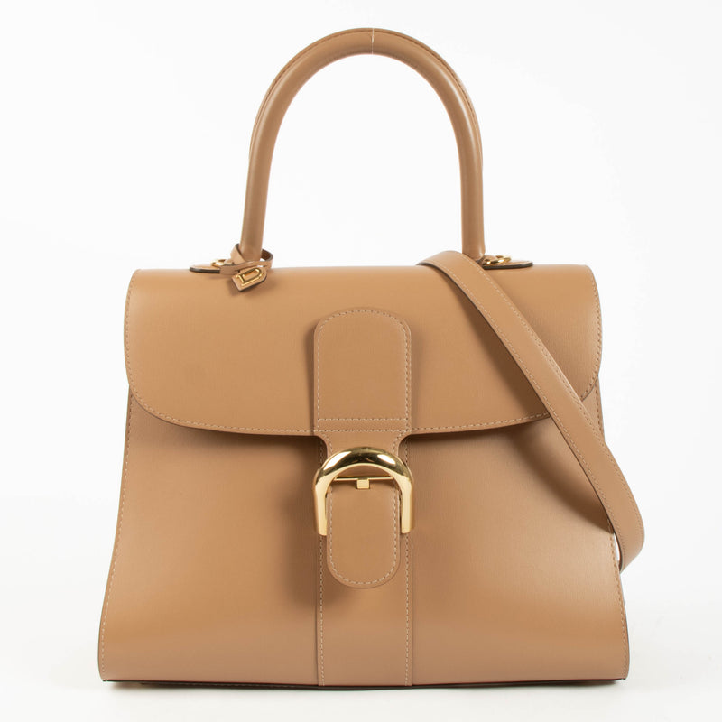 Delvaux Vison Box Calf Brillant MM Bag