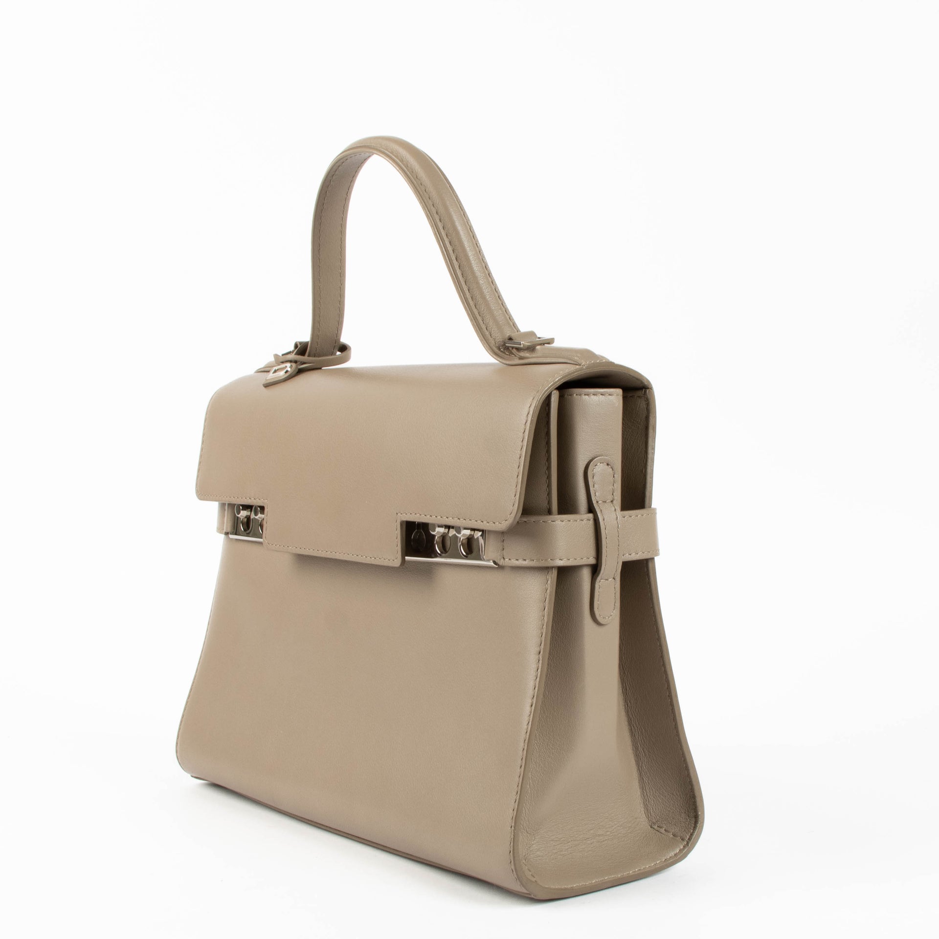 Delvaux Gris Tourterelle Calf Souple Tempête MM
