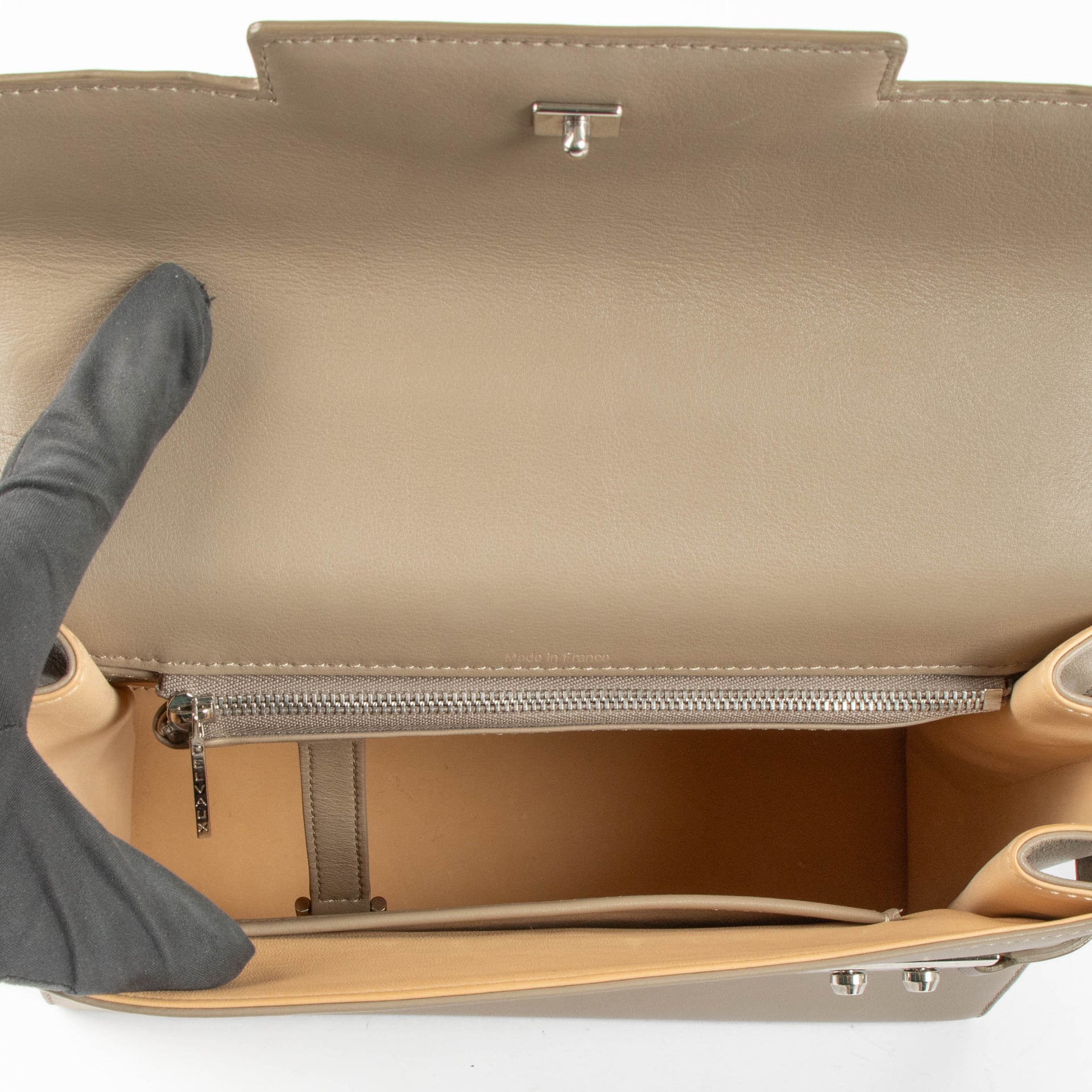 Delvaux Gris Tourterelle Calf Souple Tempête MM
