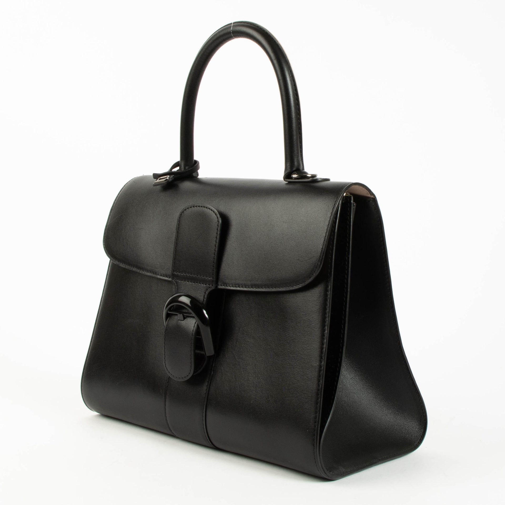 Delvaux Black Box Calf Brillant MM Magic Bag