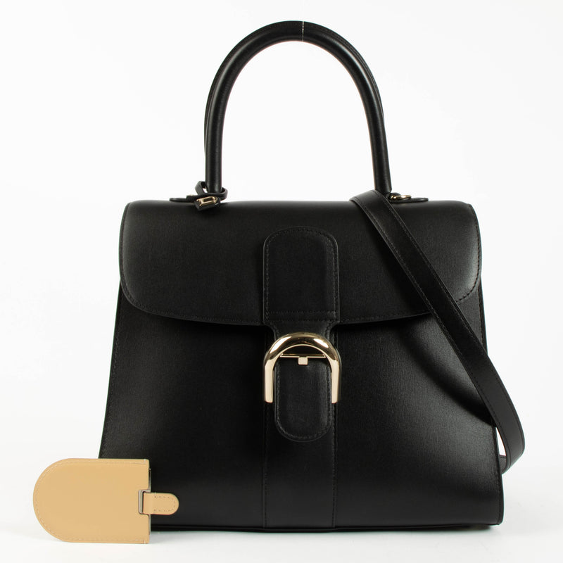 Delvaux Black Box Calf Brillant MM Bag