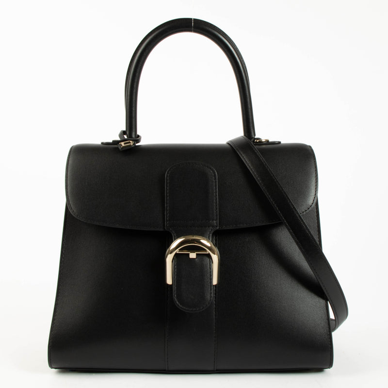 Delvaux Black Box Calf Brillant MM Bag