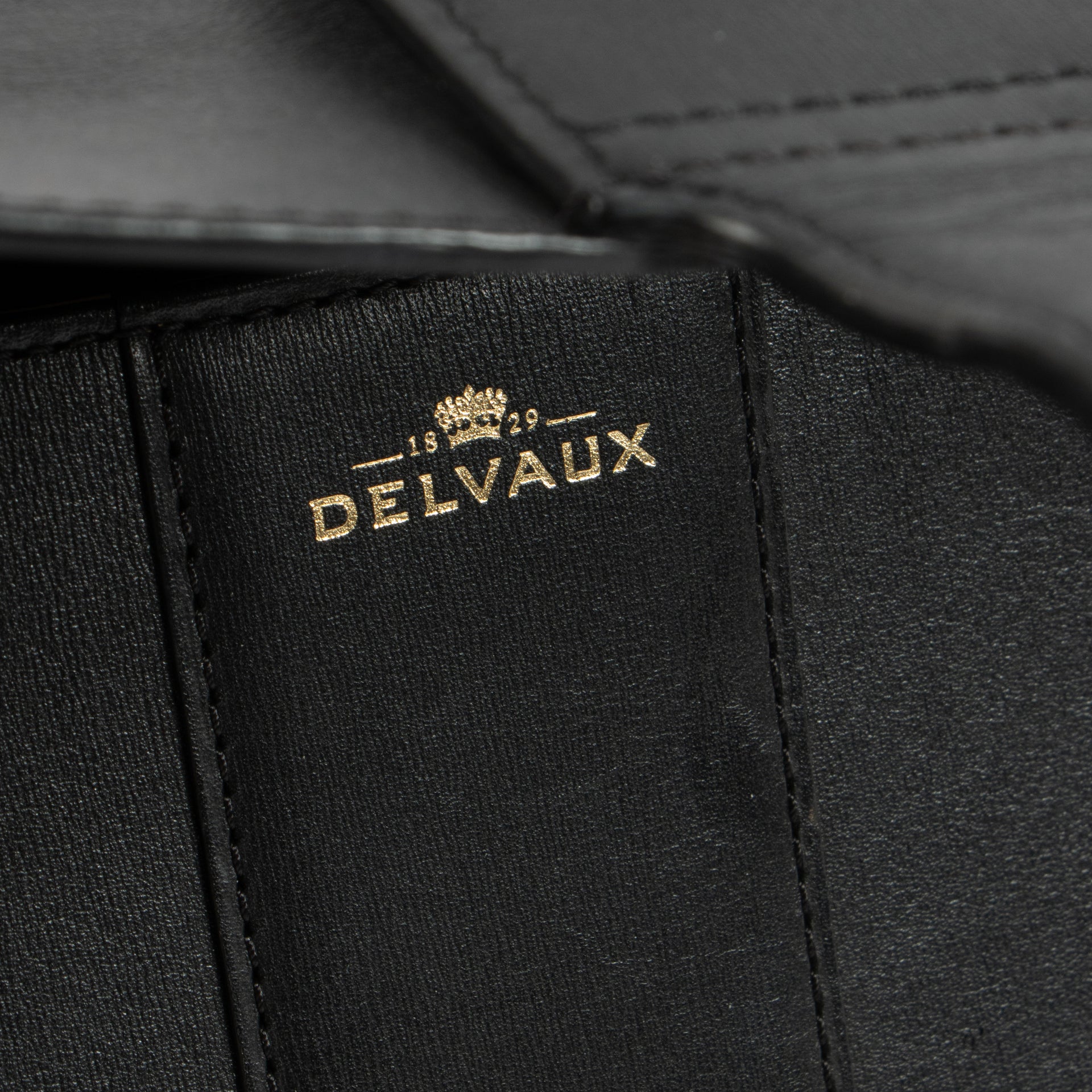 Delvaux Black Box Calf Brillant MM Bag