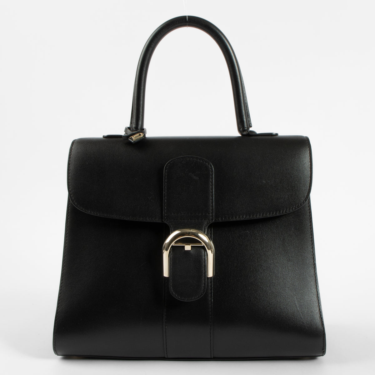 Delvaux Black Box Calf Brillant MM Bag