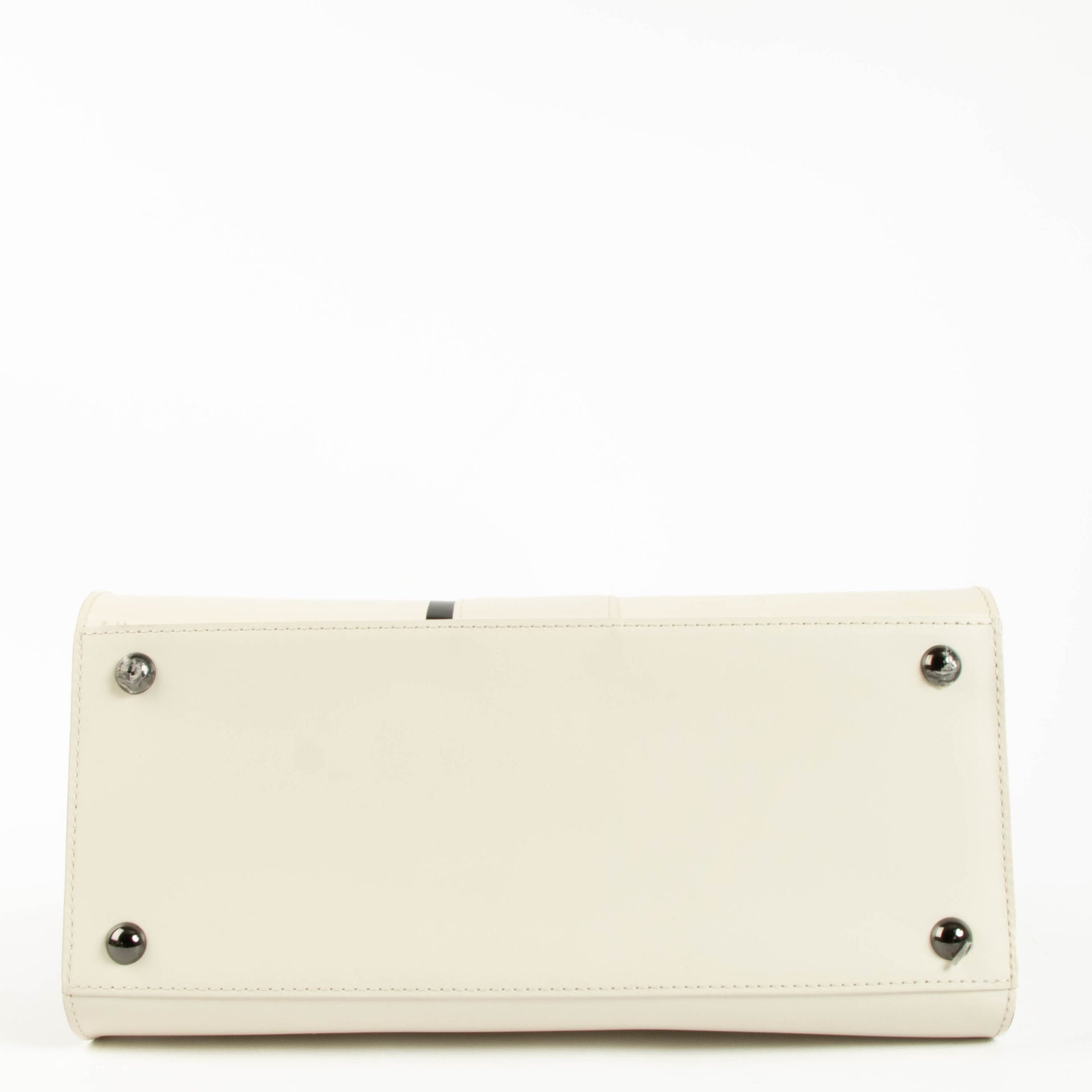 Delvaux Ivory Box Calf Light & Shadow Brillant MM Bag