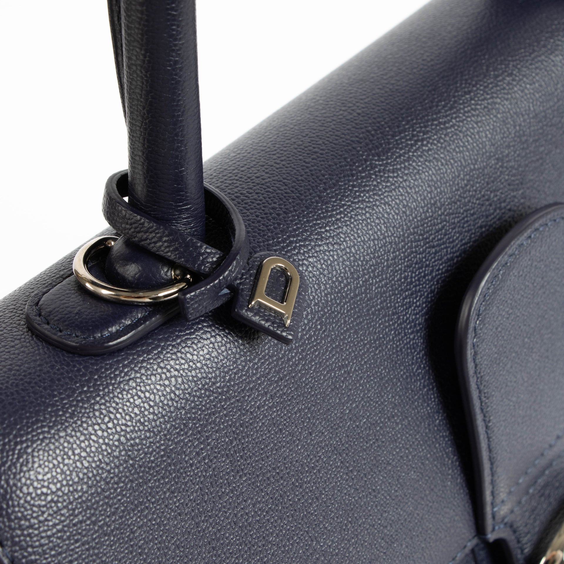 Delvaux Indigo Rodeo Calf Brillant MM