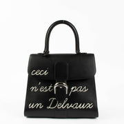 Shop this 100% authentic Delvaux Black Box Calf L'Humour Brillant MM at Labellov.com