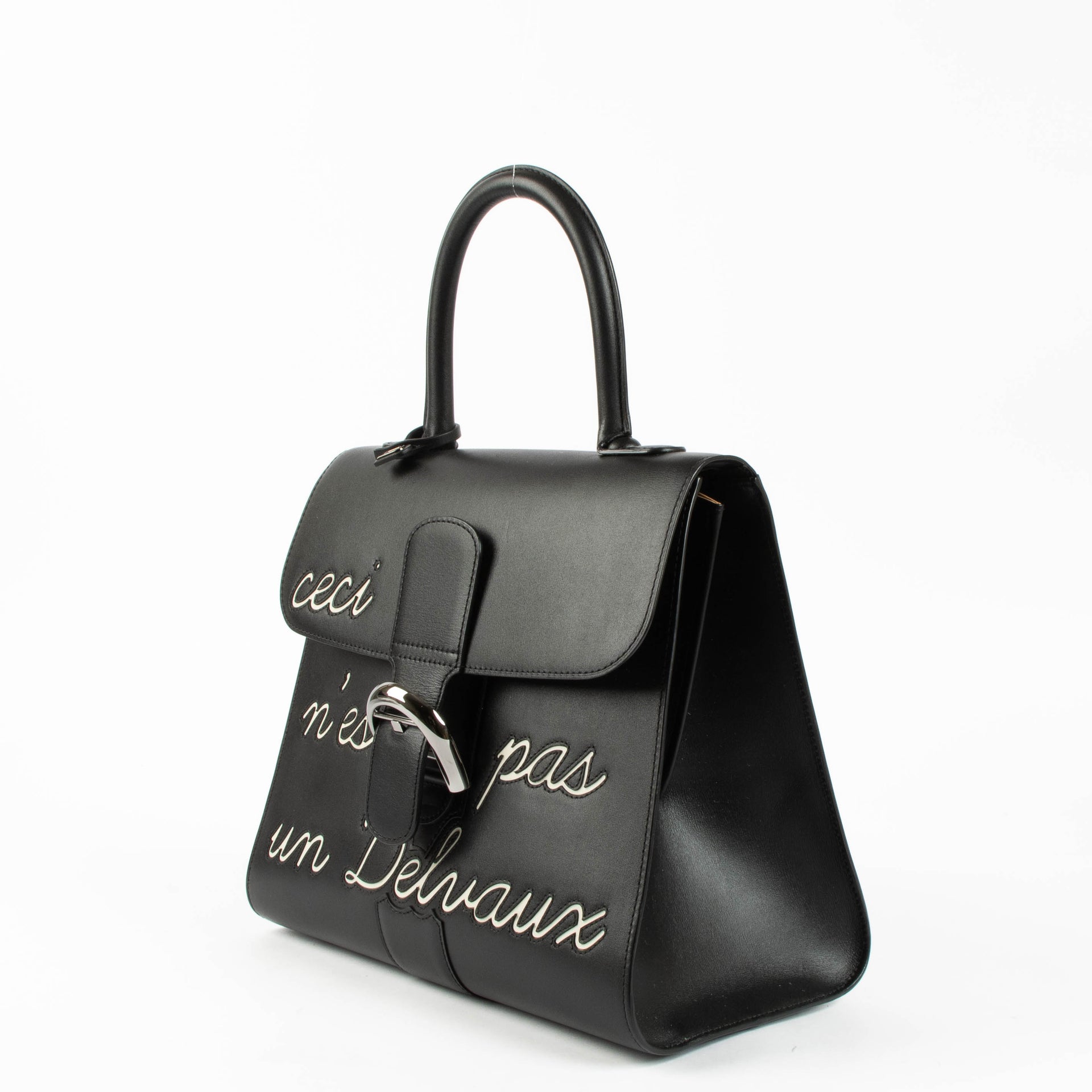 Shop this 100% authentic Delvaux Black Box Calf L'Humour Brillant MM at Labellov.com