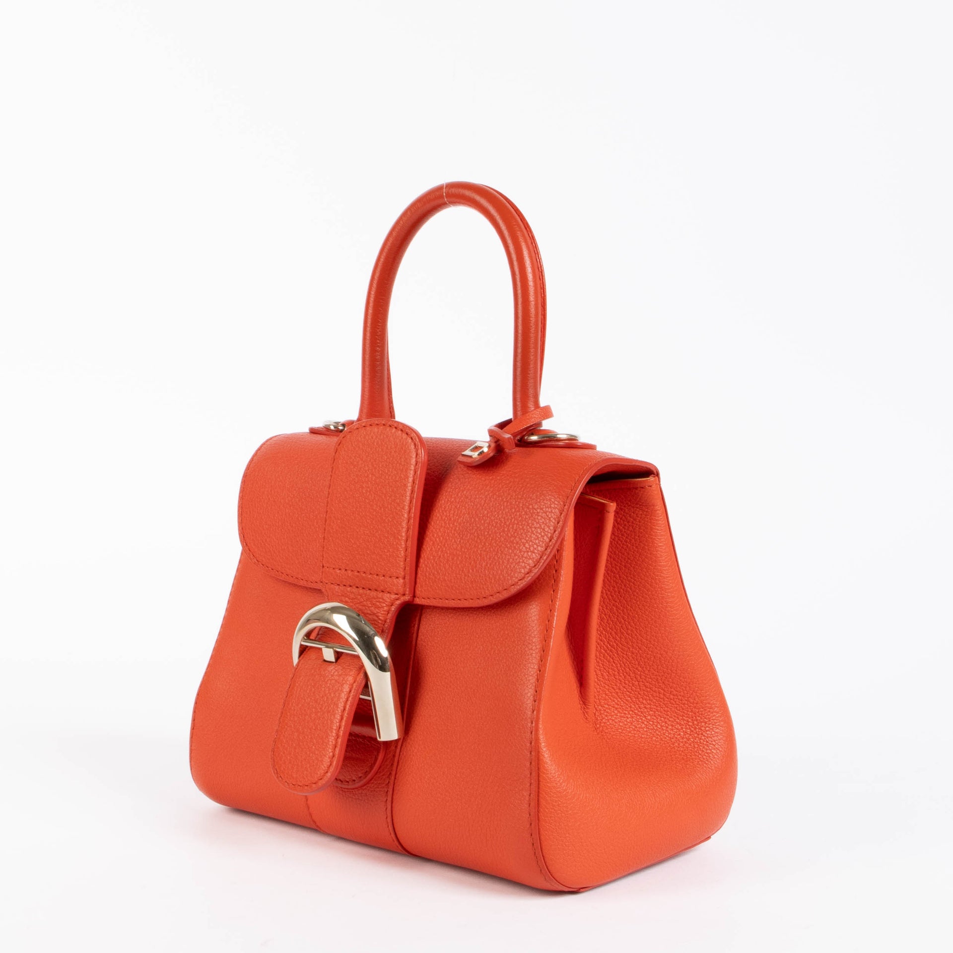 Shop this authentic Delvaux Coral Sellier Brillant Mini pre-loved on Labellov.com 