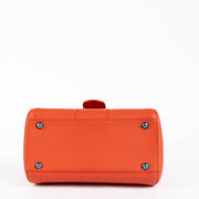 Shop this authentic Delvaux Coral Sellier Brillant Mini pre-loved on Labellov.com 