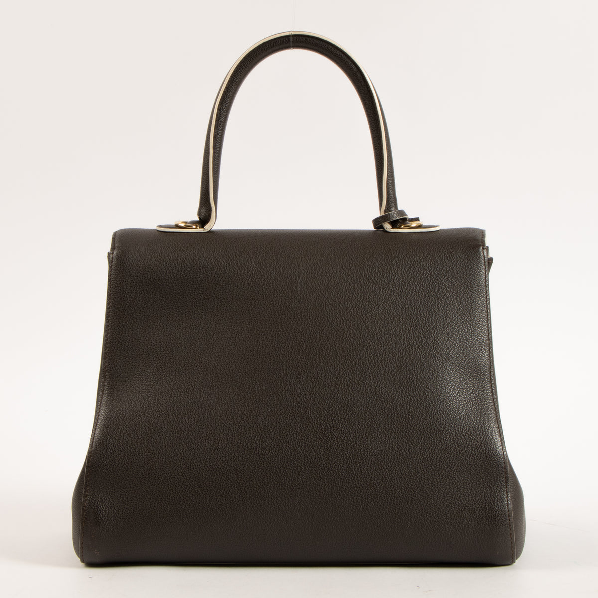 Shop this authentic Delvaux Ebene Rodeo Calf Brillant MM Bag pre-loved on Labellov.com