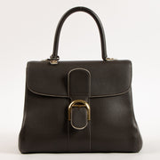 Shop this authentic Delvaux Ebene Rodeo Calf Brillant MM Bag pre-loved on Labellov.com