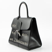 Shop this authentic Delvaux Black Box Calf Brillant L'Humour MM Bag pre-loved on Labellov.com