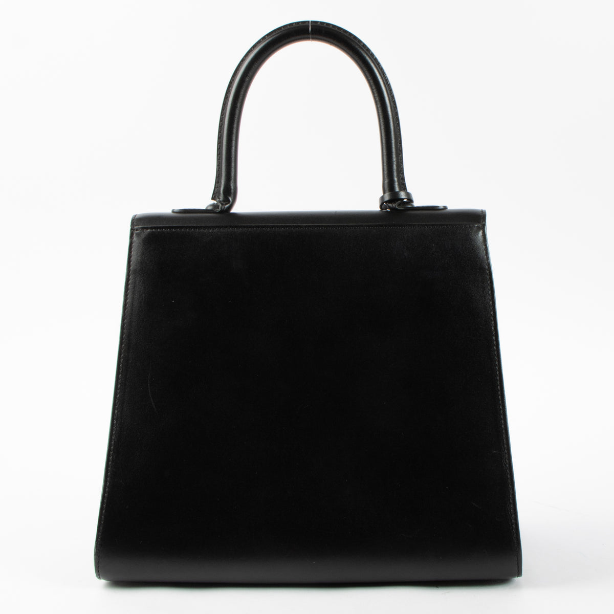 Shop this authentic Delvaux Black Box Calf Brillant L'Humour MM Bag pre-loved on Labellov.com