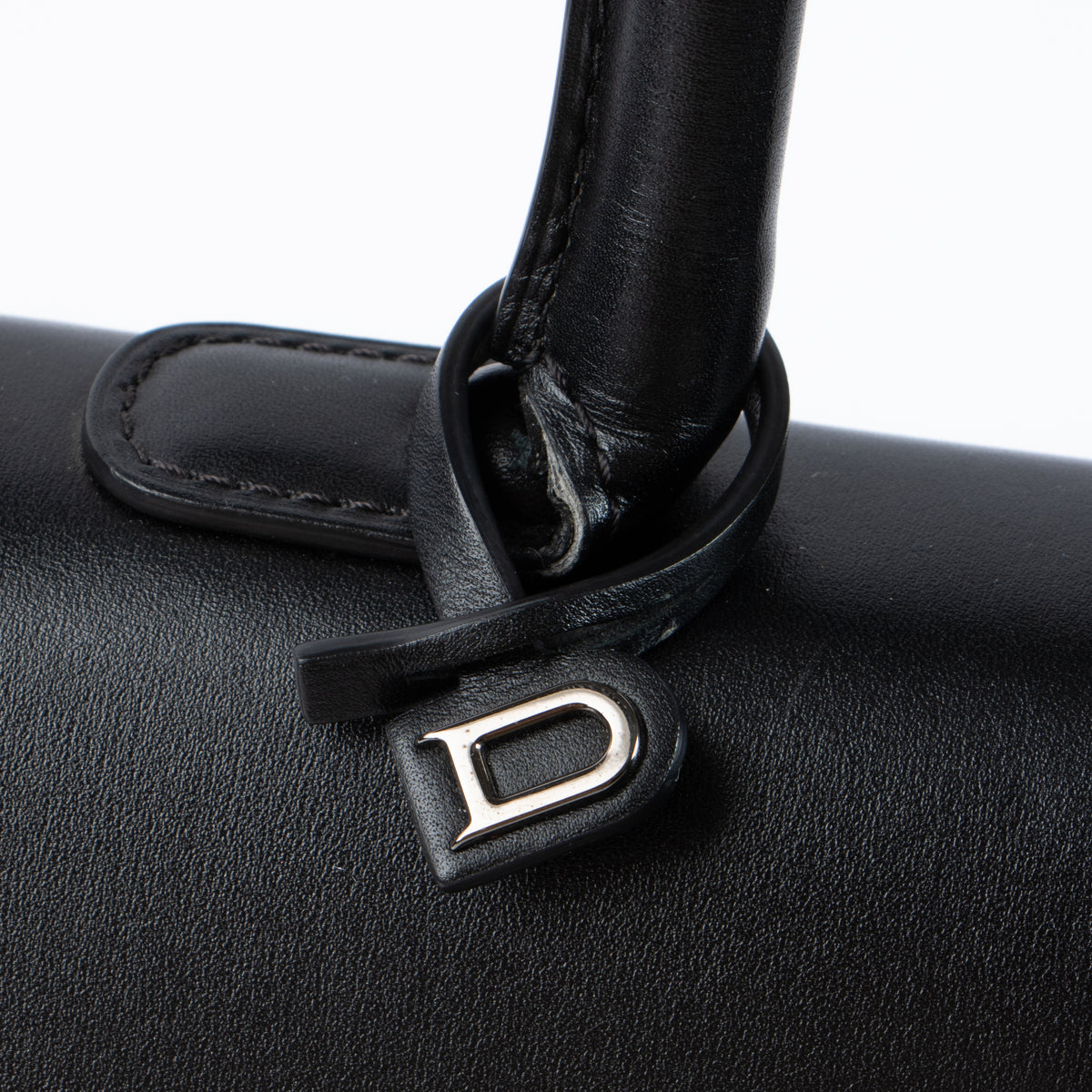 Shop this authentic Delvaux Black Box Calf Brillant L'Humour MM Bag pre-loved on Labellov.com