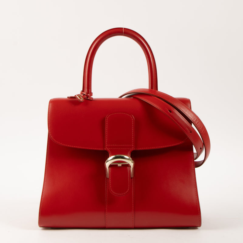 Delvaux Lipstick Box Calf Brillant MM Bag
