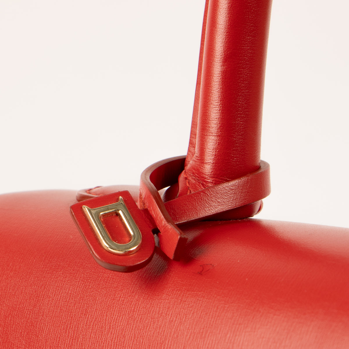 Delvaux Lipstick Box Calf Brillant MM Bag
