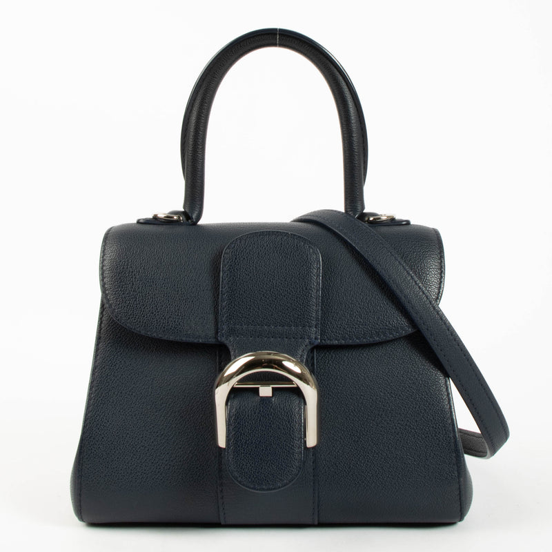 Delvaux Navy Rodeo Calf Brillant Mini Bag