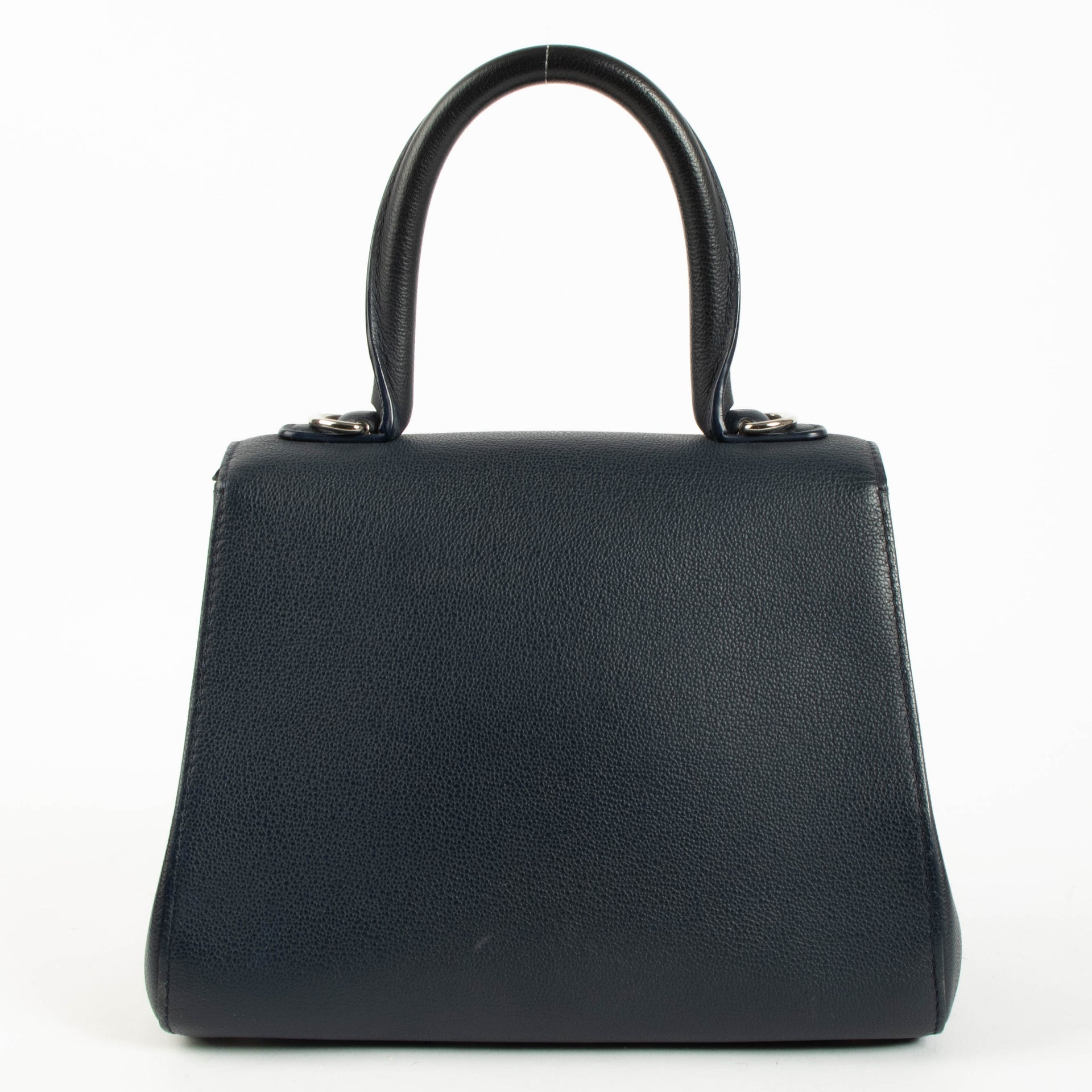 Delvaux Navy Rodeo Calf Brillant Mini Bag