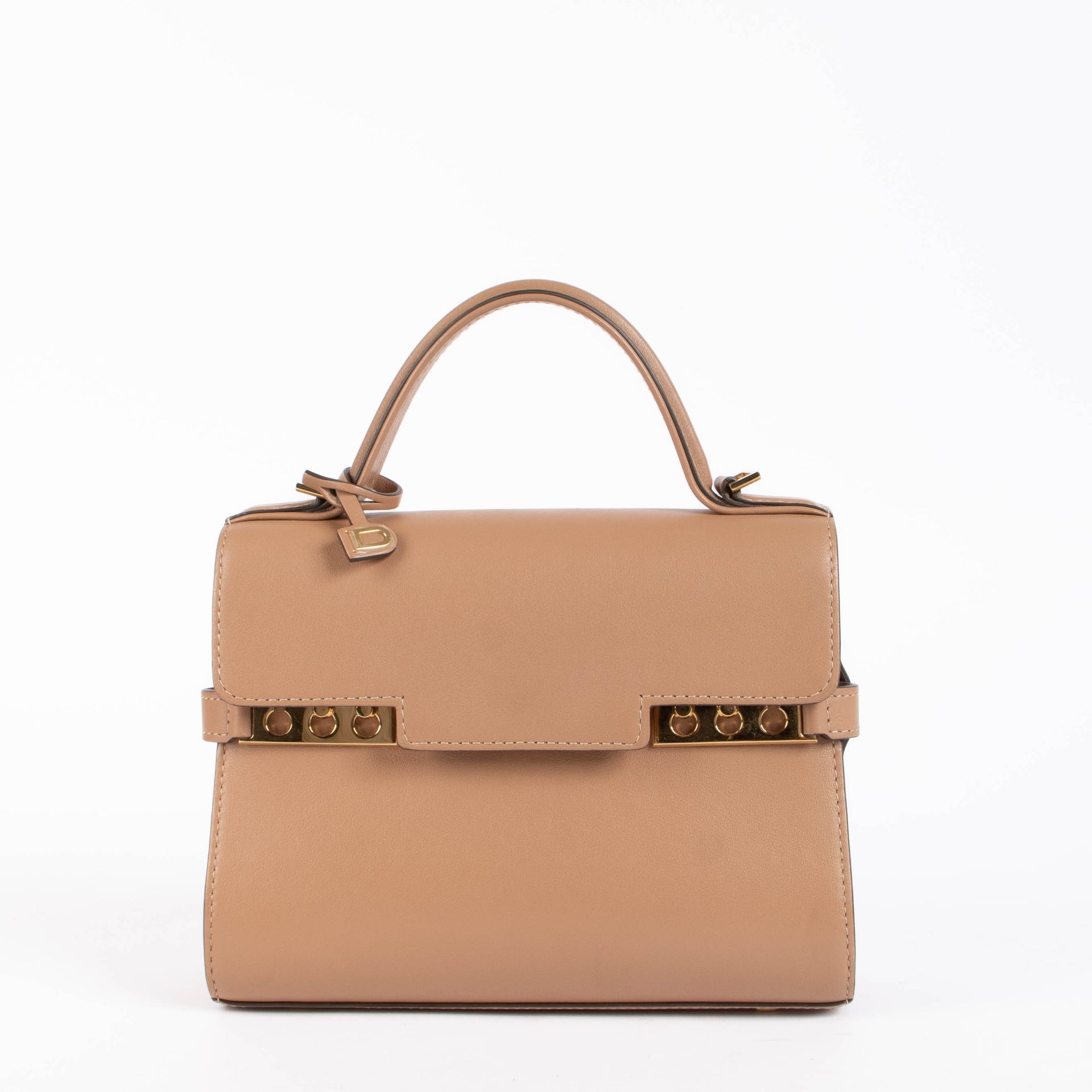 Shop this authentic Delvaux Vison Box Calf Tempête Mini pre-loved on Labellov.com 