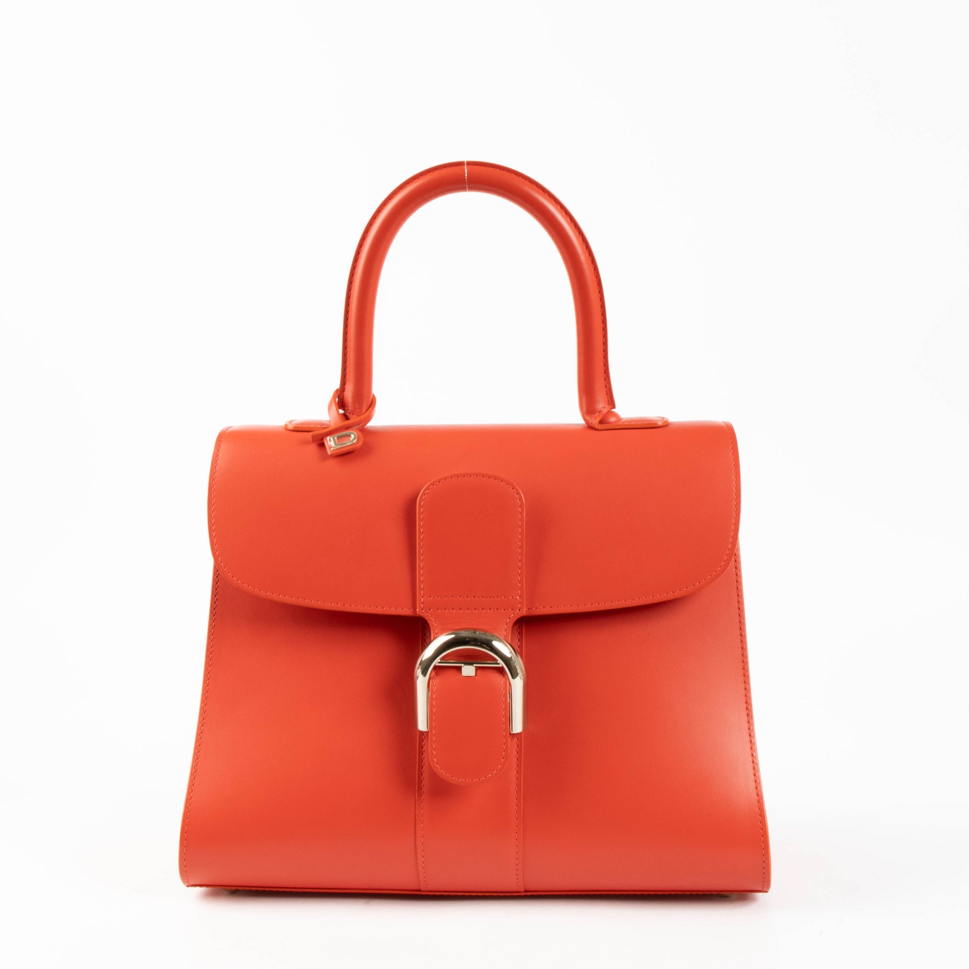 Delvaux Corail Box Calf Brillant MM