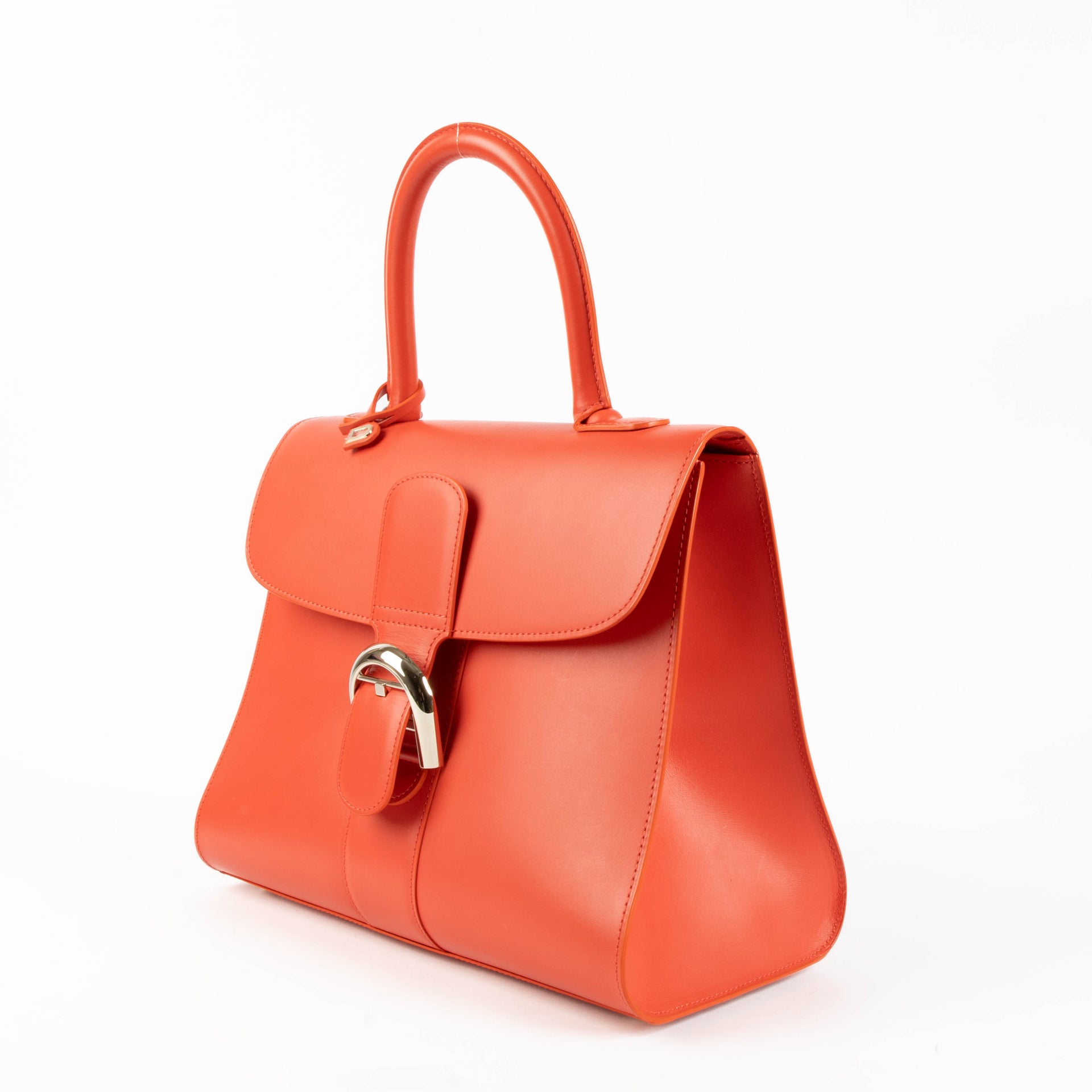 Delvaux Corail Box Calf Brillant MM